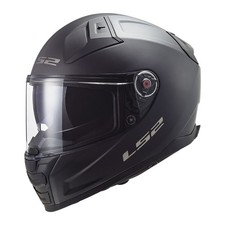 Casco de calle LS2 Citation II negro mate liso cara completa tallas para adultos 2X y 3X