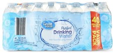 Great Value Purified Drinking Water, 16.9 Fl. Oz., 40 Count