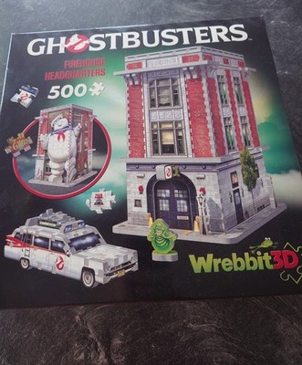 Ghostbusters Firehouse HeadQuarters - Wrebbit 3D Puzzle (500 Teile) OVP