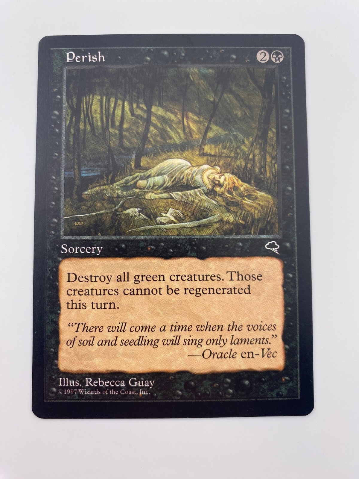 Perish – NM - Tempest - Magic the Gathering