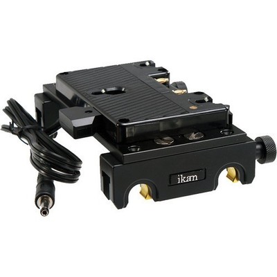 Quick Snap Pro Battery Rail Kit w/ AB Gold Mount Battery Plate for BMCC - ikan