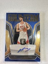 2024 Totally Certified Gold Team Signatures Mirror Blue /35 Alperen Sengun Auto