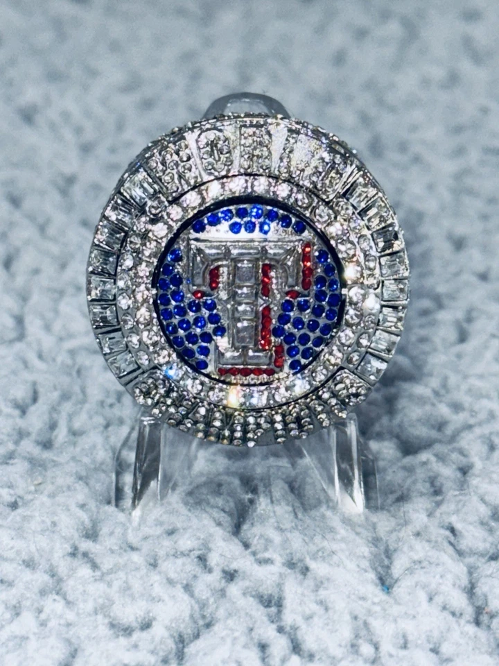 Texas Rangers World Series Ring Champions 2023 Seager Baseball TX Size 8 9 10 11 - Image 2 of 4
