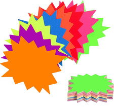 400 Pieces Starburst Signs for Retail, Starburst Price Signs Sale Tags Stickers