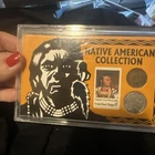 1995 NATIVE AMERICAN COLLECTION STAMP 1904 Indian Head Cent, 1926BUFFALO NICKEL