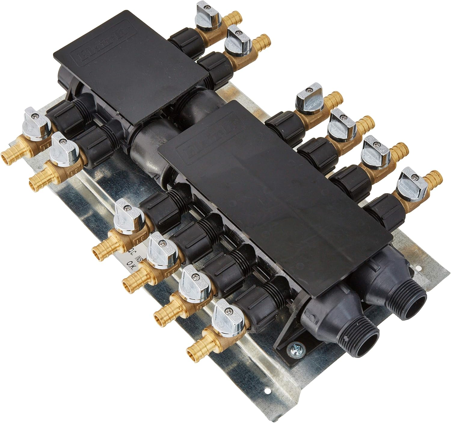 Sharkbite 12 Port Home Run Manifold 3/4 Inch MNPT Inlet X 1/2 Inch ...