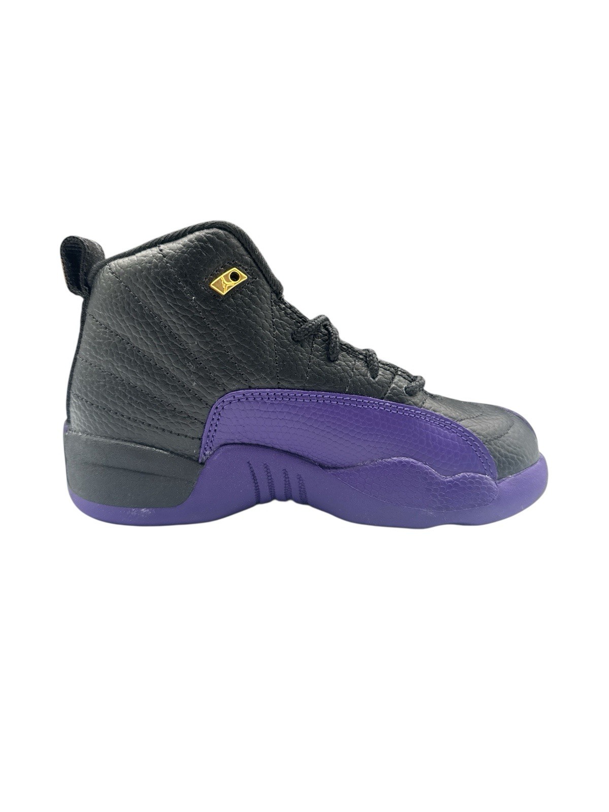 Jordan 12 Retro Black Field Purple Little Kid Size 12C New w
