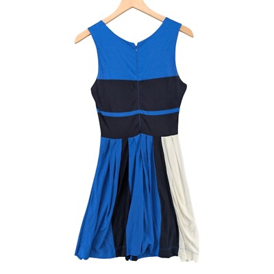 royal blue long formal dresses Zapaka Women Royal Blue V-Neck Long Cocktail Party Dress with Short Sleeves A-Line Wedding Guest Dress with Bow, Royal Blue / S main image 0