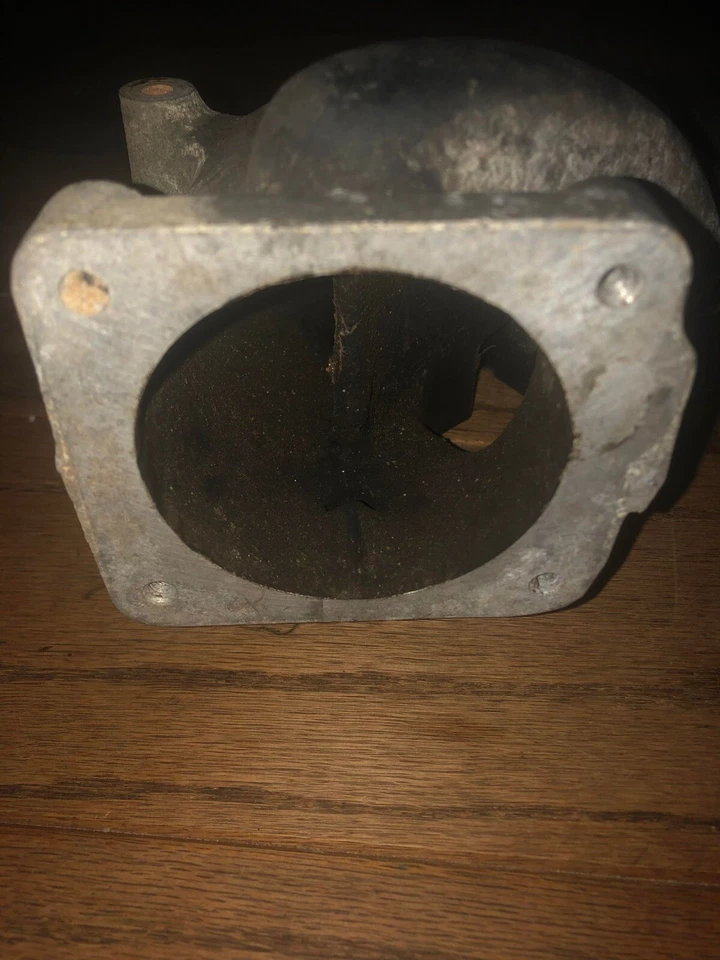 1999 Ford F-350 Super Duty 6.8L V10 carburador para coletor de admissão espaçador EGR - Imagem 3 de 4