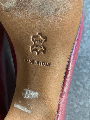 Salvatore Ferragamo Scarpe Eleganti Donna Rosso 4,5 B - Foto 6 di 13