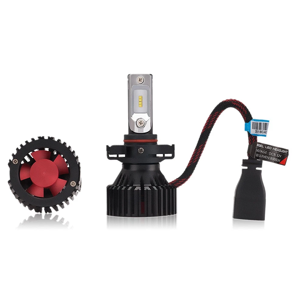 AllaLighting LED 6000K Super Brillante 2504 Bombilla Antiniebla de Conducción Lámpara Xenón Blanco Foto 4 de 4