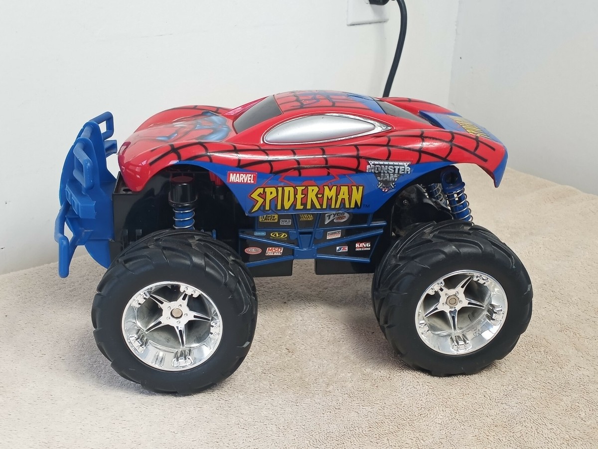 Tyco Spider-Man Monster Jam R/C NO CONTROLLER OR BATTERY PARTS