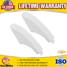 WB07K10043 2Pack of White End Cap for GE Range Stove Oven Door Handle WB7T10144