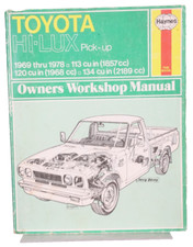Toyota Pickup Repair Manual 1968 1969 1970 971 1972 1973 1974 1975 1976 1977 