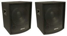 NEW 2 12" SUBWOOFER Speakers PAIR.Woofer Sub box.DJ.PA.BASS woofers.Pro Audio.