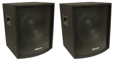 NEW (2) 12" SUBWOOFER Speakers PAIR.Woofer Sub box.DJ.PA.BASS woofers.Pro Audio.