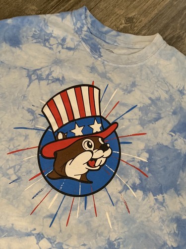 Buc-ee's Bucees Tie Dyed Shirt Size 