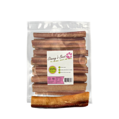 6 inch EXTRA THICK BULLY STICKS for dogs, Excellent Dog Chew,   (10 pcs/pack)