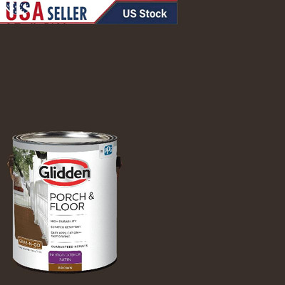 Durable Porch Floor Paint Scratch Resistant Fast Drying Easy Apply Washable New