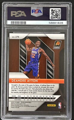 その他 2018 Panini Prizm Deandre ayton Psa10! DEANDRE AYTON 2018 Panini Prizm #279 Rookie RC PSA 10 | eBay