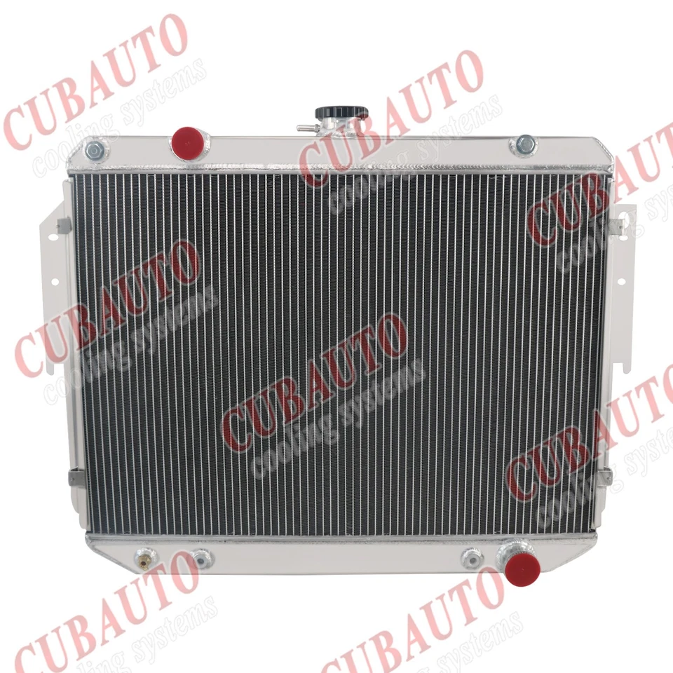 Upgrade 4 Rows Radiator For 1984-1998 Dodge B1500 B2500 B3500 3.9/5.2/5.9L Truck Foto 2 de 4