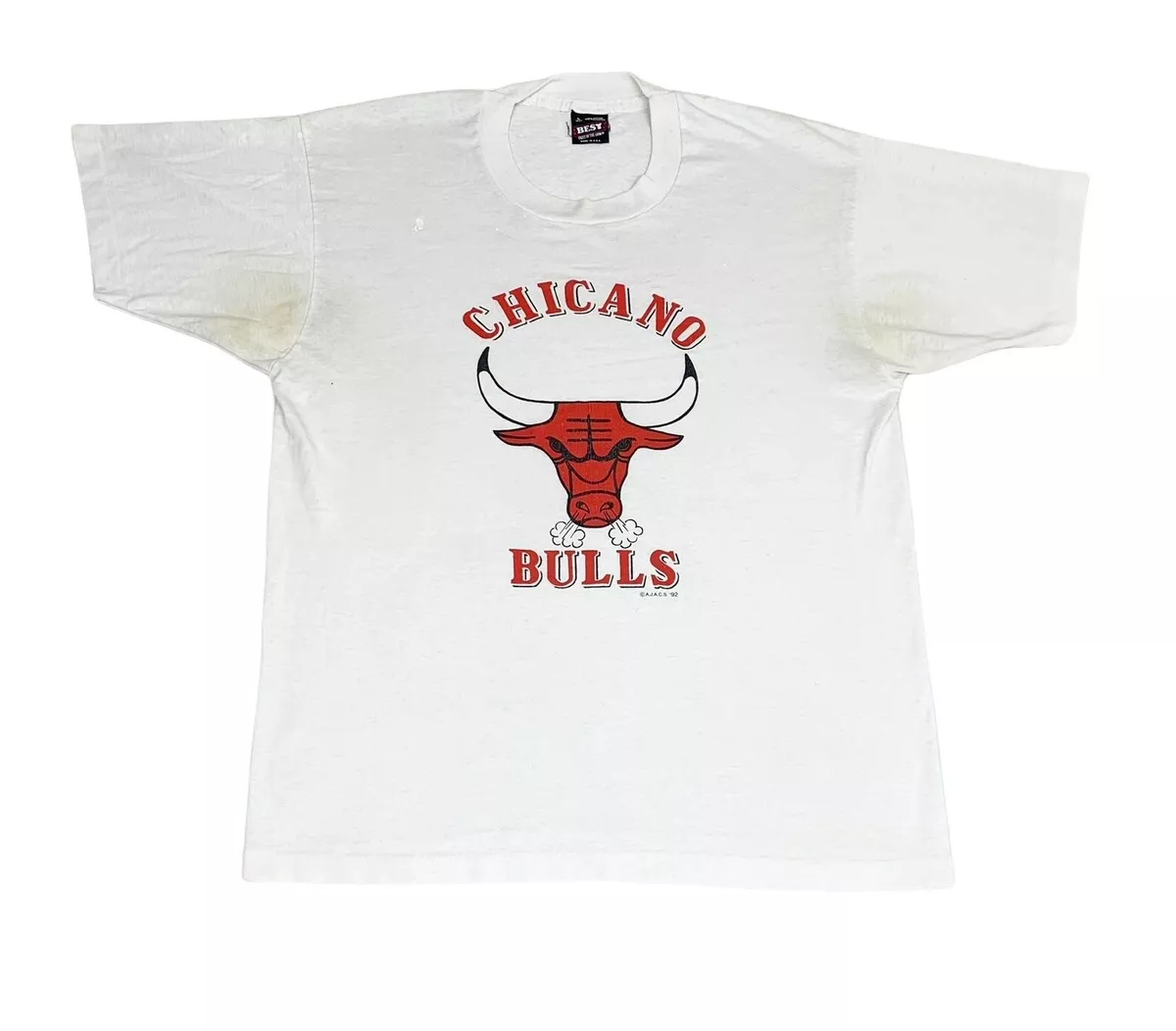 Chicago bulls t 2025 shirt white