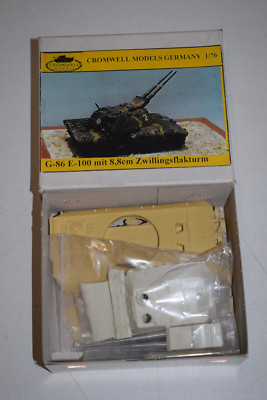 Cromwell G-86 E-100 mit 8,8cm Zwillingsflakturm Resin 1:76 NEU mit OVP