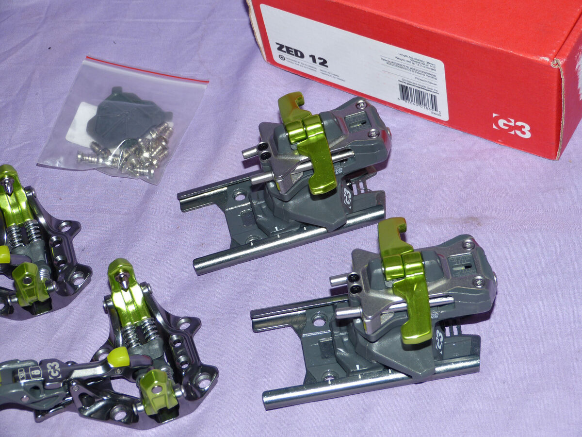 G3 ZED 12 AT Alpine Touring Ski Bindings Brand NEW! ❆ no G3 ZED 12 AT Alpine Touring Ski Bindings Brand NEW! ❆ no