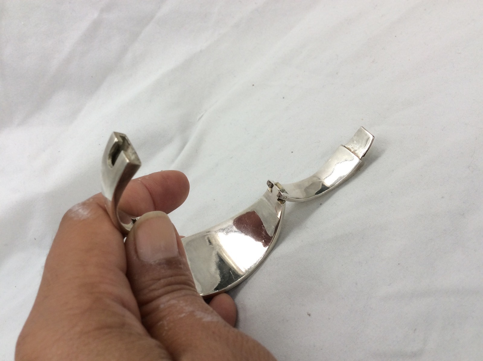 Stunning statement Vtg Artisan Studio Sterling si… - image 5