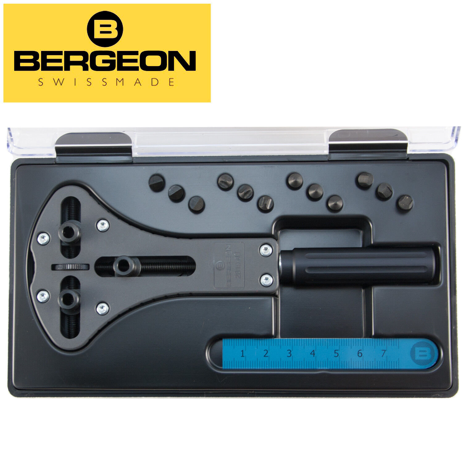Bergeon 2819-08 ORIGINAL Jaxa Case Wrench Case Back Watch Open Swiss Made - NEW!
