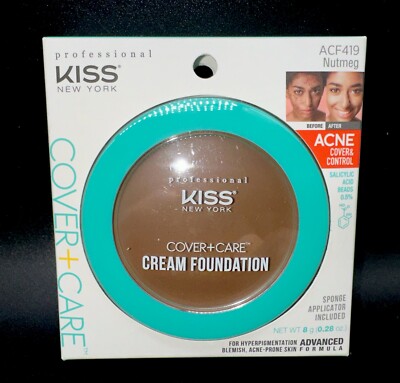 Kiss Professional New York COVER & CARE CREAM FOUNDATION - NUTMEG