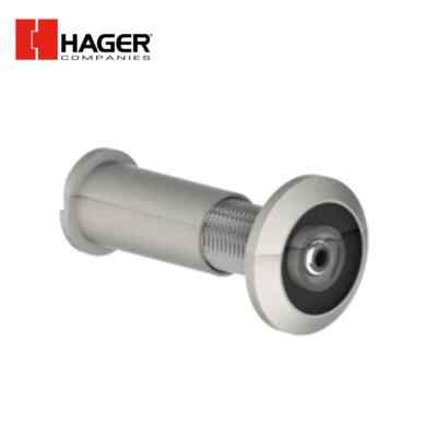 Peek Peep Hole Security Door Viewer 180° Satin Chrome Fits 1-3/8'' to 2-1/4'' Door