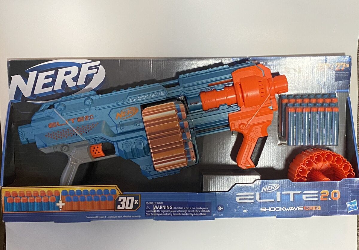 REVIEW] Nerf Elite 2.0 Shockwave RD-15 