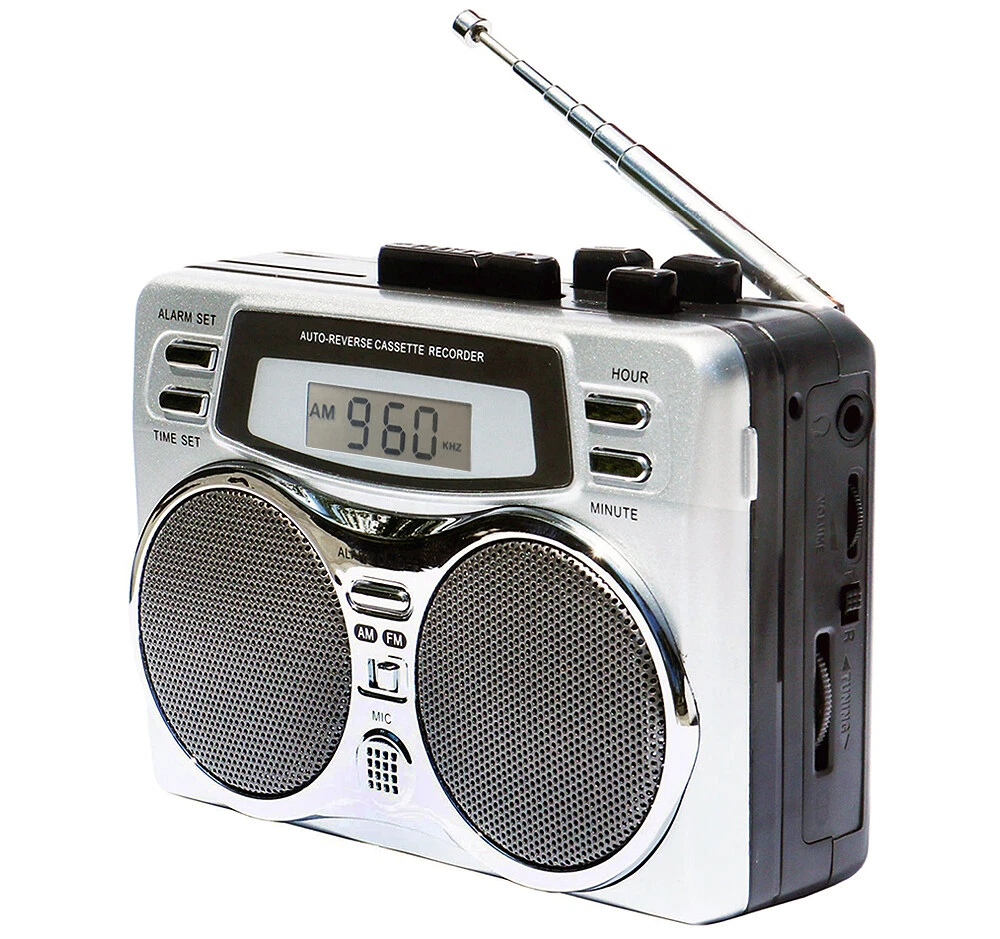 All in 1 Walkman AM FM Radio Recorder Cassette Player Voice Recorder