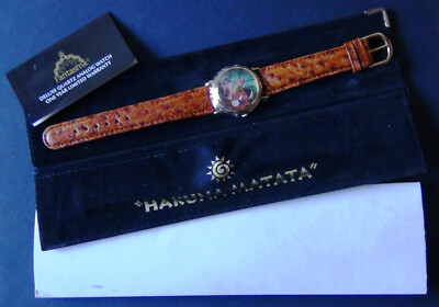 Disney-Uhr -Vintage Original Cast-Exclusive Lion King Watch-limited edition 1994