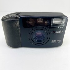Konica Big Mini BM-410Z Compact 35mm Film Camera - Powers On