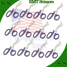  25 Pieces EMT Utility Scissors 5.5" (Purple Handle)