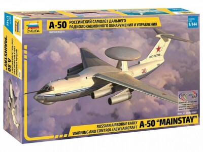 1:144 Beriev A-50 Mainstay Russian Warning and Control 	7024 ZVEZDA NEW  !