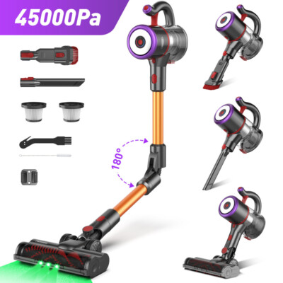 7-in-1 LED kabelloser Akku Staubsauger Tragbarer Beutelloser Handstaubsauger DE