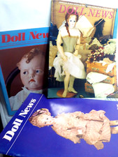 3 Doll News Magazines 1987, 1989, 1993, EXCELLENT CONDITION