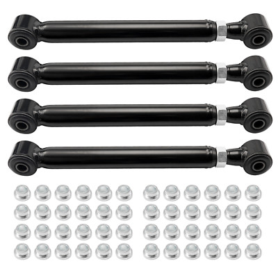 Black Front Upper &Lower Control Arms 1-6'' Lift for 94-09 Dodge RAM 2500 3500