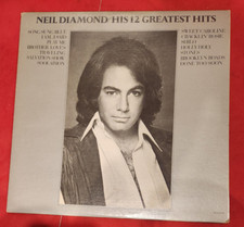 MCA Records Neil Diamond - His 12 Greatest Hits Vinyl LP 1974