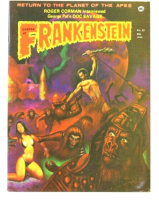 Castle of Frankenstein #23 Gothic Castle Publishing 1974 Planet of the Apes