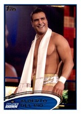 2012 topps WWE #78 Alberto Del Rio