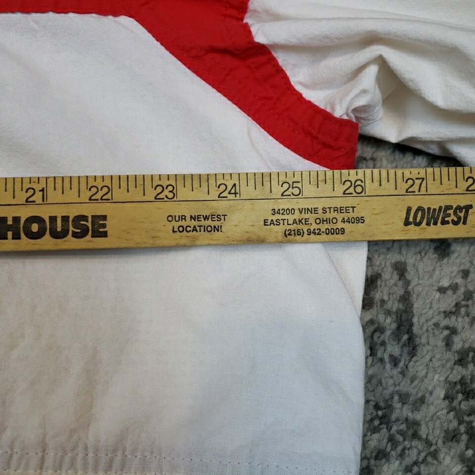 K-Brand Jacket Lightweight Coat Atom Patch Red Wh… - image 8