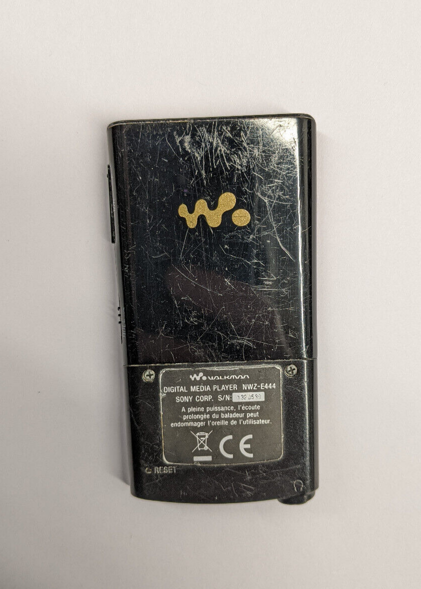 Sony Walkman NWZE444 8GB Digital Media Player black eBay