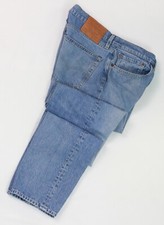 Levis Premium 502 Taper Fit Denim Cotton Stretch Jeans 34x33