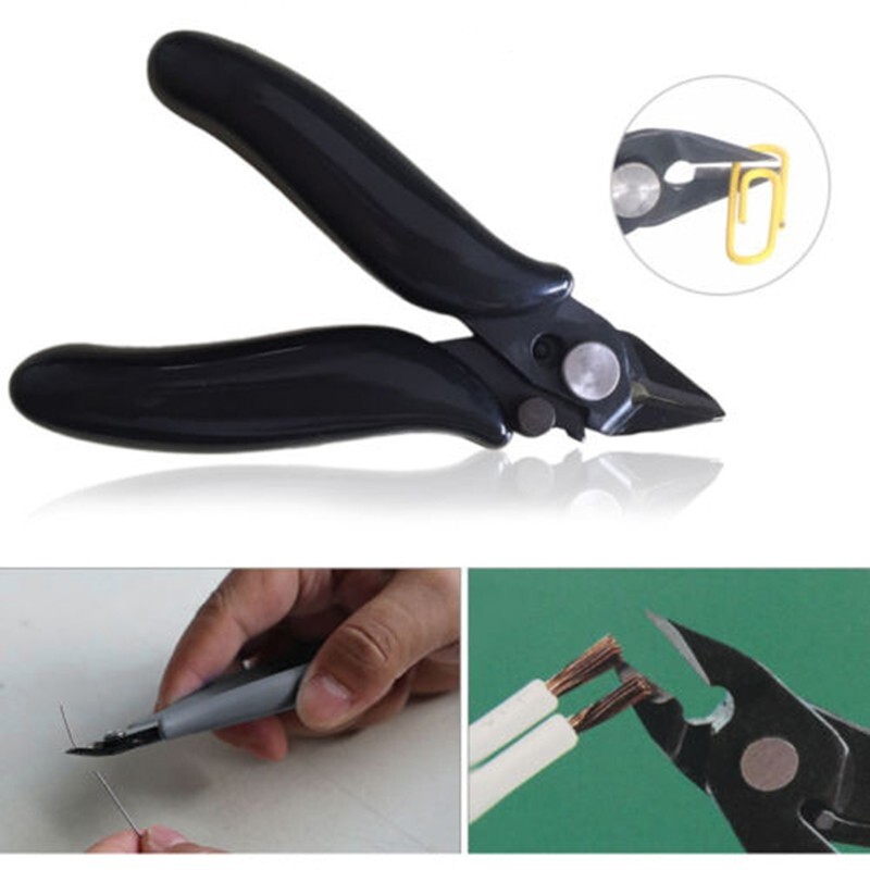 Set 5 Pinze Precitec Svizzere - Becchi Taglienti, Rotondi E Piatti, Con Base Legno - Foto 6