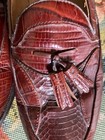Stacy Adams Cognac Brown Snake Leather Tassel Loafers 9M  ABTUC — photo 2