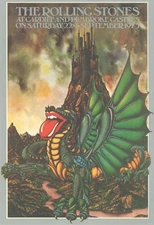 The Rolling Stones 13" x 19" Re-Print Music Concert Poster